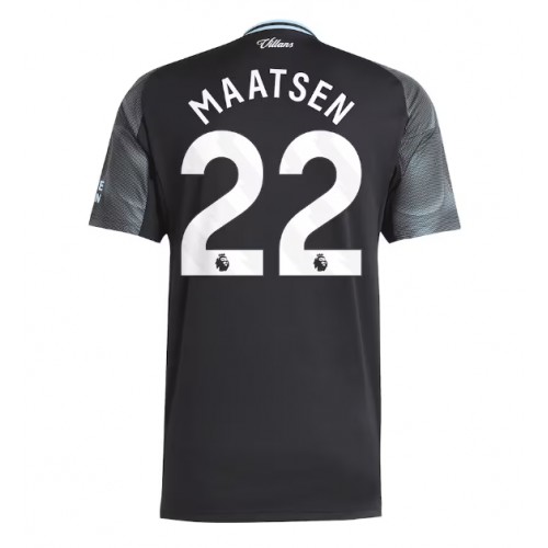 Aston Villa Ian Maatsen #22 Replica Away Stadium Shirt 2025-26 Short Sleeve Aston Villa Ian Maatsen #22 Replica Away Stadium Shirt 2025-26 Short Sleeve